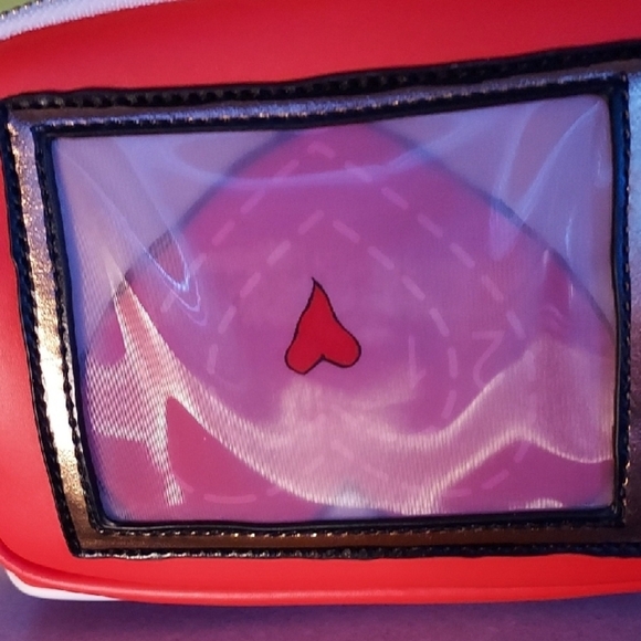 Rare Loungefly Dr. Seuss Red and White Backpack